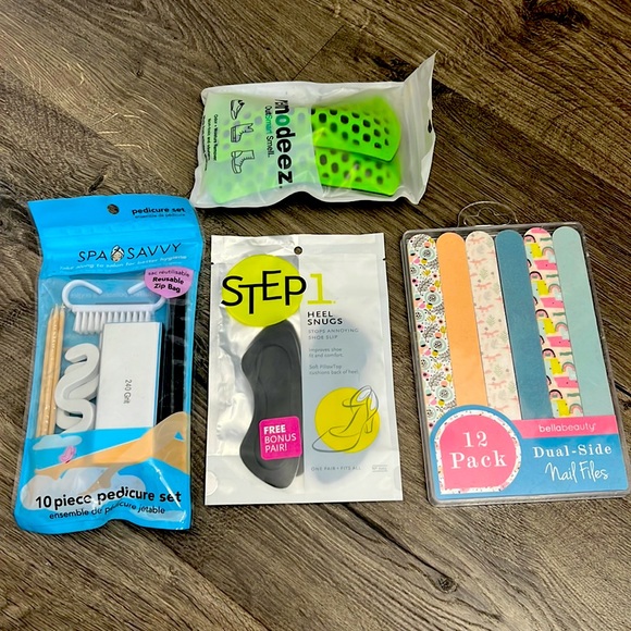 New Foot Care Bundle Pedicure and Comfort Set - Picture 1 of 8